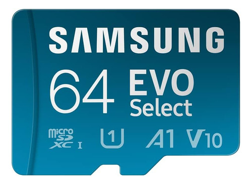 Tarjeta De Memoria Micro Sd Samsung Evo Select + Adaptador,