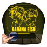 Luminária Led Abajur  3d | Banana Fish