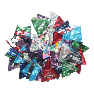 Ap-100l Pua Celuloide Triangular.46.71.81mm Caja100pzs Alice Multicolor 0.46; 0.71; 0.81