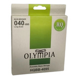 Cuerdas Para Bajo Acustico Olympia Bronce Hqbb4095