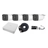 Kit 4 Camaras Epcom 1080p 2mp Cctv Circuito Cerrado Cct