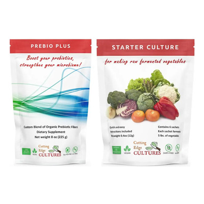 Cutting Edge Cultures Prebio Plus 8 Oz Prebióticos Starter | Meses sin interés