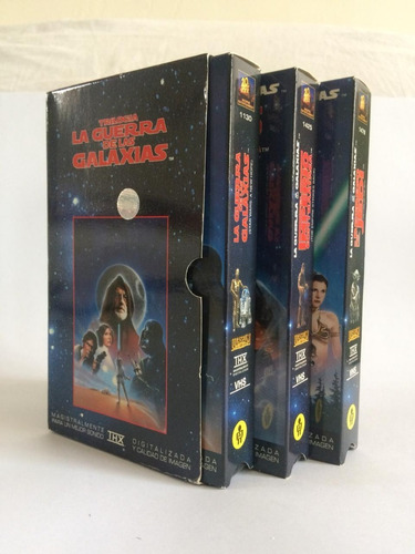 Star Wars Trilogía Original Vhs Episode Iv, V Y Vi Azul