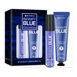 Kit Deo Colônia 30ml + Creme De Barbear 80g Phytoderm Infinity Blue