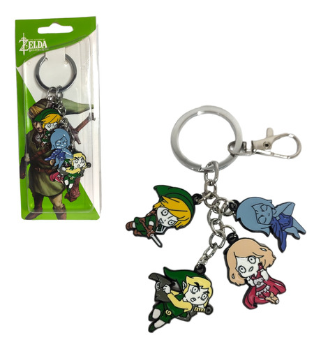 Llavero Metal Set Dijes Link Zelda Fay The Legend Of Zelda 