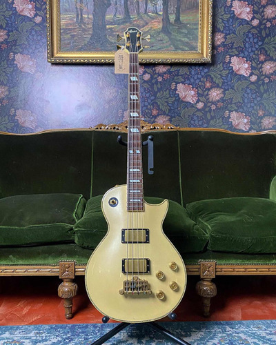 Greco Lpb-90 Les Paul Bass Japón Pearl White / Eb3 Gibson