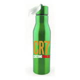 Termo Ronaldo Cr7 Botilito Botella Aluminio Verde 650ml