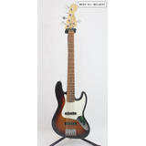 Fender Jazz Bass Player Sunburst V Mex 5 Cuerdas
