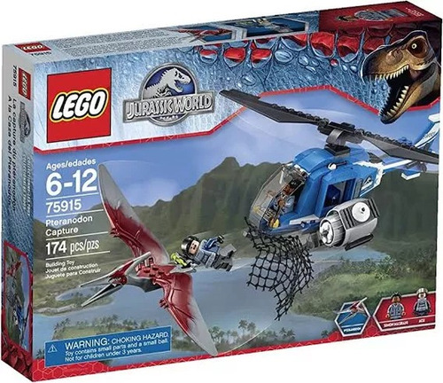 Lego 75915 Pteranodon Capture Mundo Jurasico Nuevo