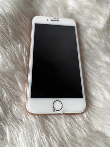 Celular iPhone 8 De 64gb Dourado Seminovo Apple Funcionando
