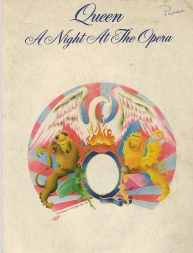 Queen A Night At The Opera * Partituras Piano Acord Guitarra