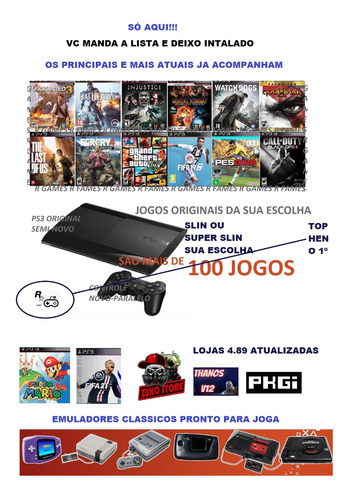 Playstation 3 Vídeo Game Des Bl O Que A Do Com Jogos E Lojas