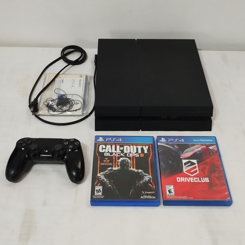 Sony Playstation 4 500gb Standard Joystick Original 2 Juegos