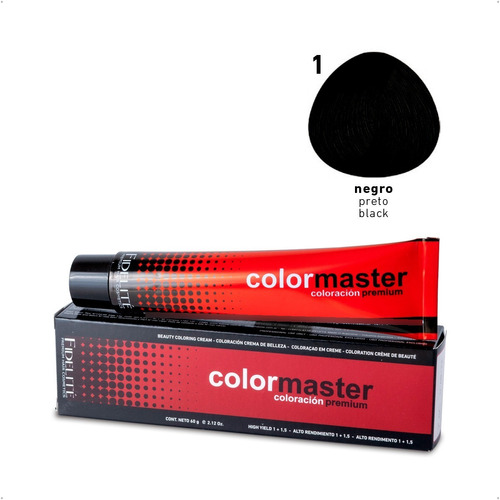 Fidelité Tinturas Colormaster Coloración En Crema Pomo 60g