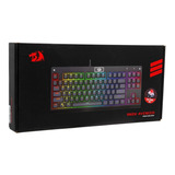 Teclado Redragon Gamer Dark Avenger K568-rgb Red 