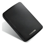 Disco Duro Externo Toshiba 2tb Canvio Basics- Boleta Color Negro
