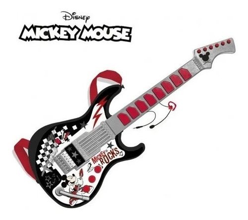 Guitarra Mickey Con Microfono Reig Conexion Mp3 Celular 5370