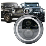 7 Pulgadas Ángel Wrangler Jeep Vocho Ronda Faros Led