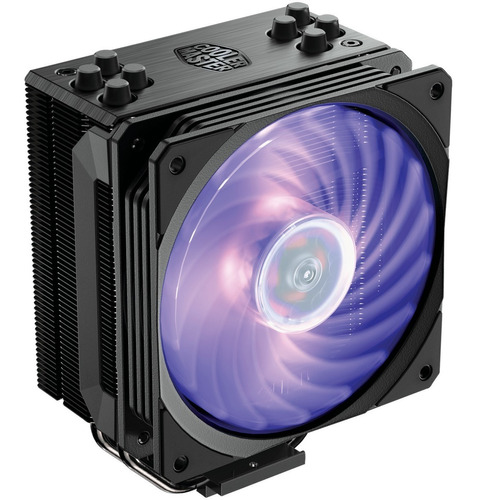 Cooler Cpu Coolermaster Hyper212 Rgb Black Edition Amd Intel