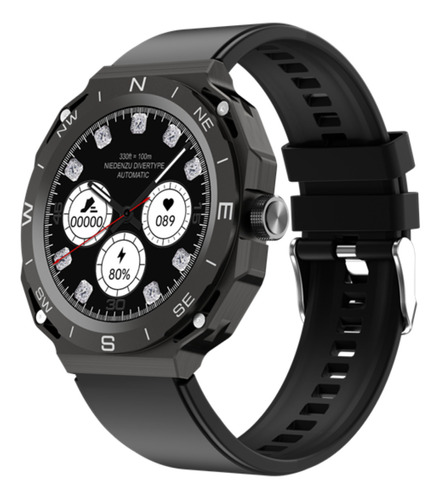 Relógio Tatico Militar Smartwatch Masculino Nfc + Elegante