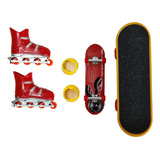 Patineta Patines Fingerboard Miniatura Skate Juguete Tabla