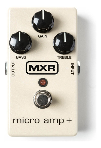 Pedal Mxr M233 Micro Amp Plus Analogo C/ & Cor Unique