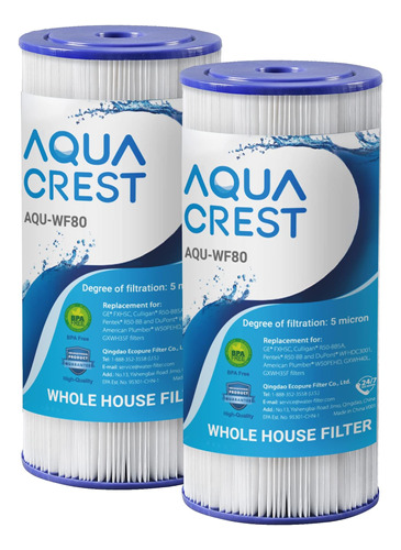 Aquacrest Fxhsc Filtro De Agua Para Toda La Casa, Repuesto P