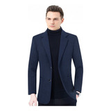 Saco Blazer Hombre Negro Casual Moda Caballero Slim Fit 6321