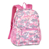 Mochila Escolar Passeio Juvenil Reforçada Feminina Tie Dye