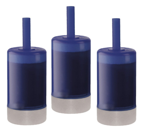 3 Refil Filtro Água Para Purificador Herc Compatível Hf40