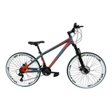 Bicicleta 26 Vikingx Tuff 21v Freio Disco Hidráulico Vmaxx