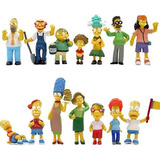 Los Simpsons Set X14 Figuras Gashapones Muñecos Juguetes