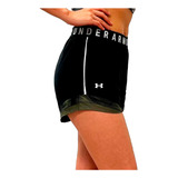Short Mujer Under Armour Play Up Negro On Sports