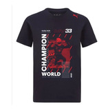 Playera Puma Red Bull Racing F1 Max Verstappen Campeon