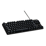 Teclado Gamer Mecánico Logitech G413 Tkl Se Color Del Teclado Negro Idioma Inglés Us