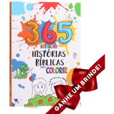 Livro 365 Histórias Bíblicas Para Colorir | Frete Grátis