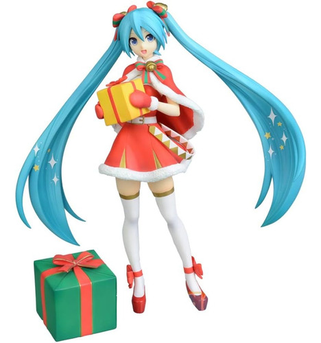 Figura Vocaloid Hatsune Miku Christmas 2019 Original Sega