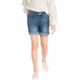 Short Niña Old Navy Denim Azul