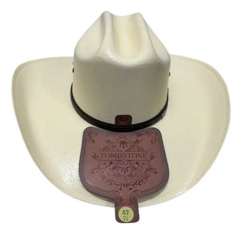 Sombrero Tombstone Roper 15x Laqueado