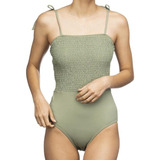 Traje De Baño Mujer Kivul Balli Verde