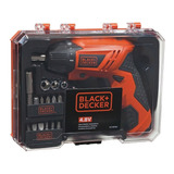Parafusadeira Bateria Black Decker 4,8v 15 Acess Kc4815k-br