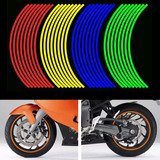 Tira Reflejante Motocicleta Sticker Cinta Rin
