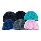 Pack 6 Turbante Sombrero Elasticado 