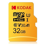 Cartão De Memória 32gb V30 Kodak Micro Sd Camera +adaptador 