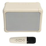 Sistema De Karaoke Mini Bt Speaker Micrófono Inalámbrico