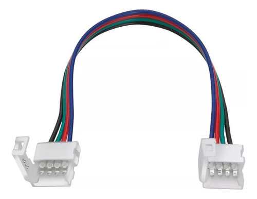 Conector Para Cinta Led 5050 Rgb C/cable Doble Macroled X 10