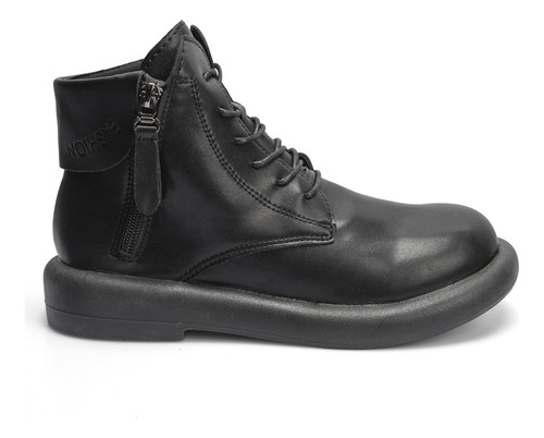 Zapato Dama Botas Negras Casual Plataforma Cmodo Dghaei D-8