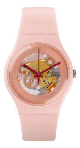 Reloj Swatch Dama Rosa Suop107 Original Resina 