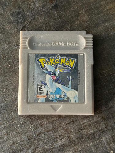 Pokemon Silver Original Game Boy Color Auténtico Cartucho