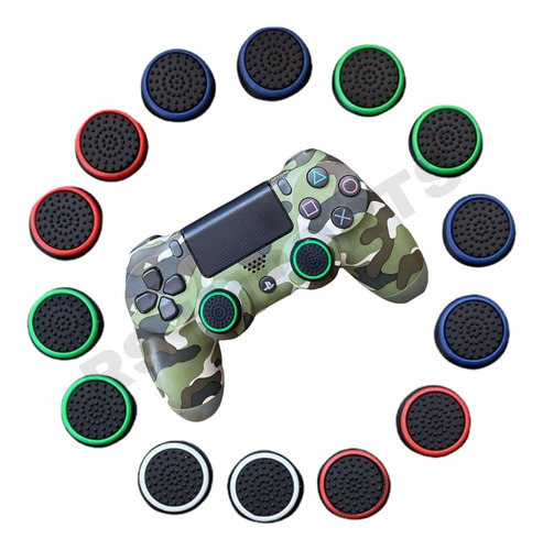 8 Grip Protetor Analógico Xbox One Ps3 Ps4 Ps5 Series